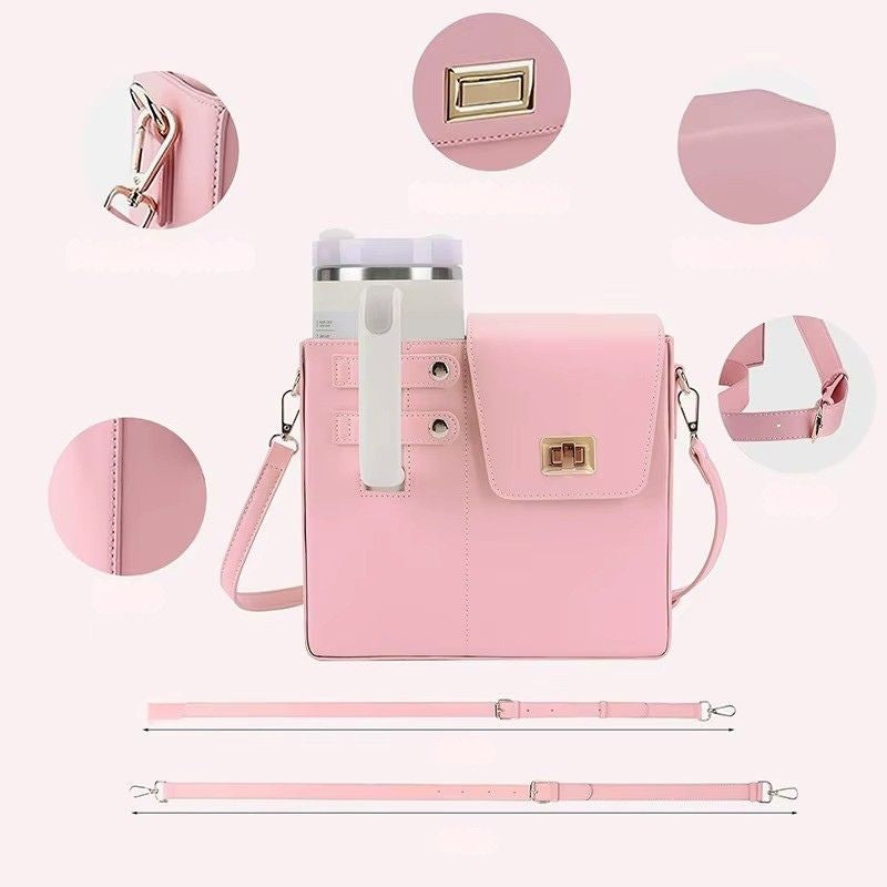 Frauenhandtasche mit Untersetzer im Koffer-Stil Bruges