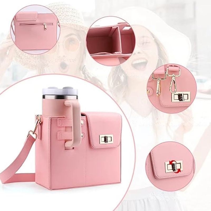 Frauenhandtasche mit Untersetzer im Koffer-Stil Bruges