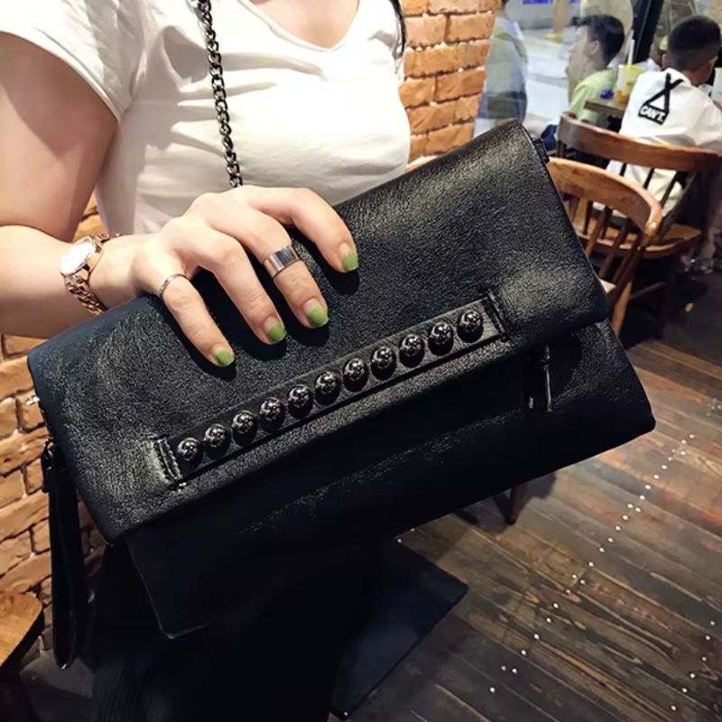 Frauen Clutch Handtasche mit Tragegriff Taty