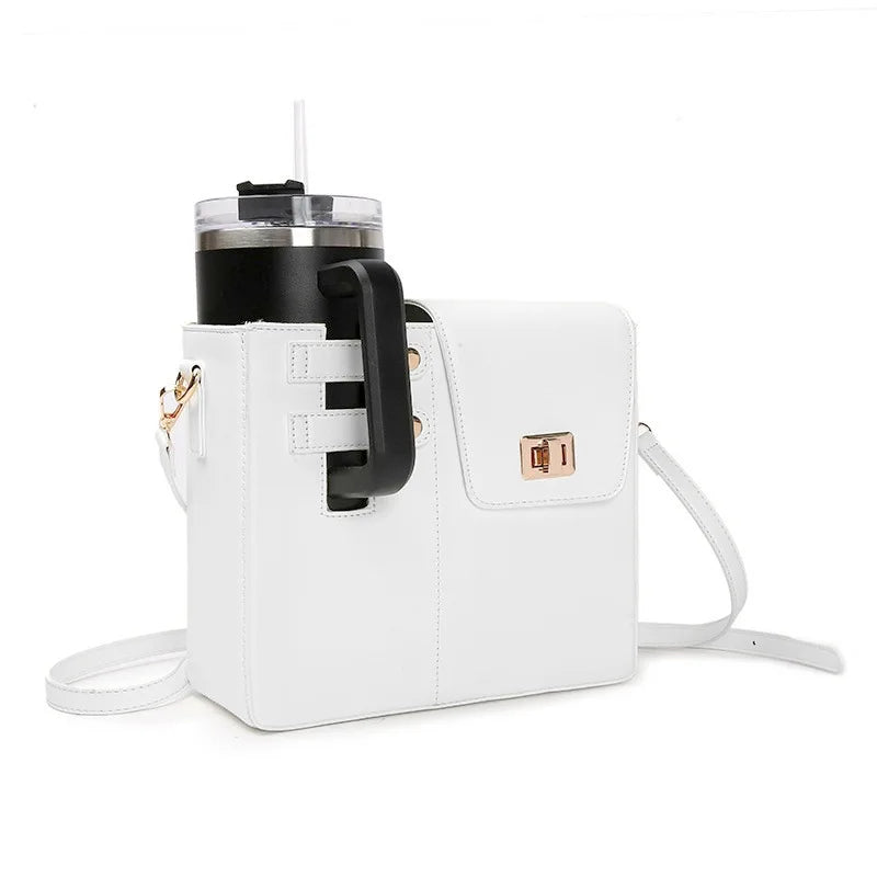 Frauenhandtasche mit Untersetzer im Koffer-Stil Bruges