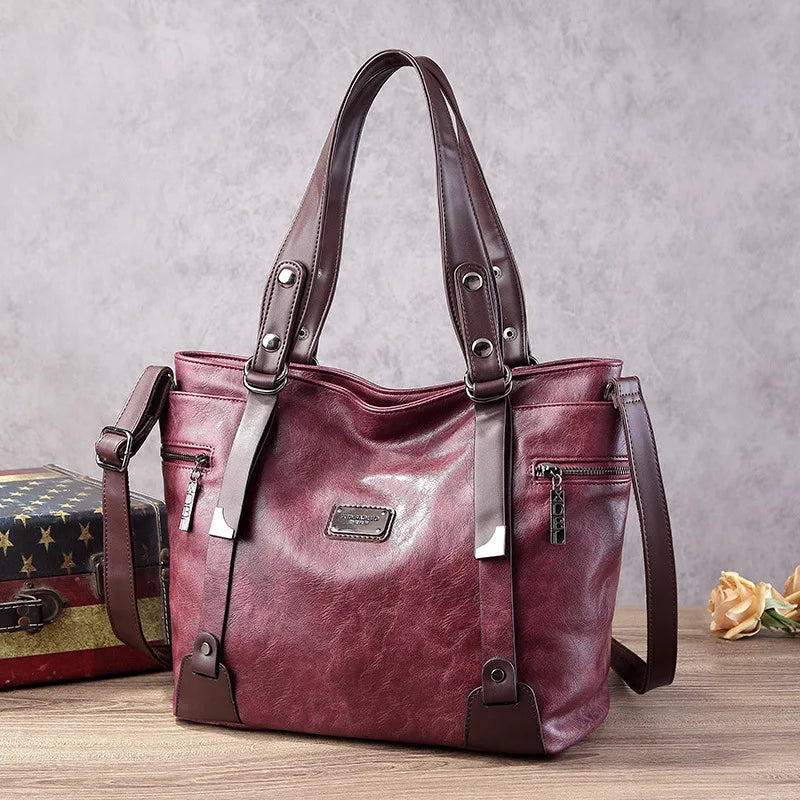 Große Damenhandtasche im Tote-Stil Vilma