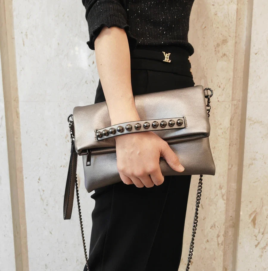Frauen Clutch Handtasche mit Tragegriff Taty