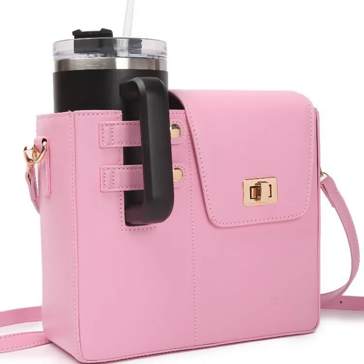 Frauenhandtasche mit Untersetzer im Koffer-Stil Bruges