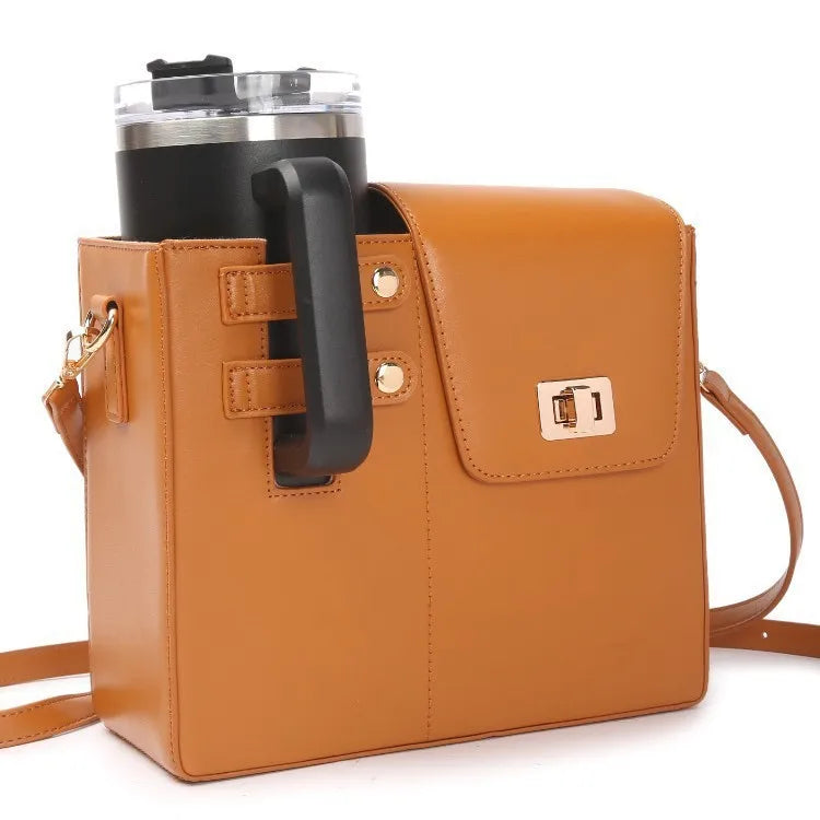 Frauenhandtasche mit Untersetzer im Koffer-Stil Bruges