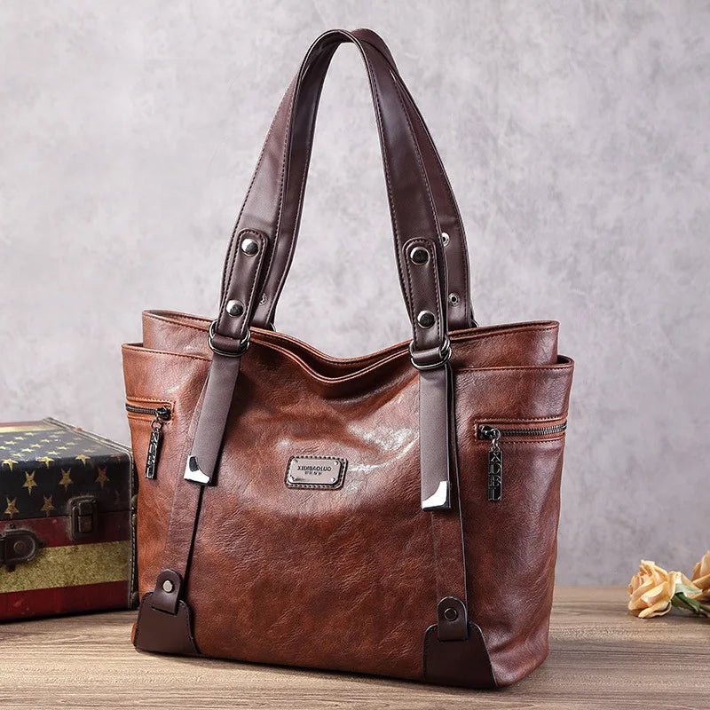 Große Damenhandtasche im Tote-Stil Vilma