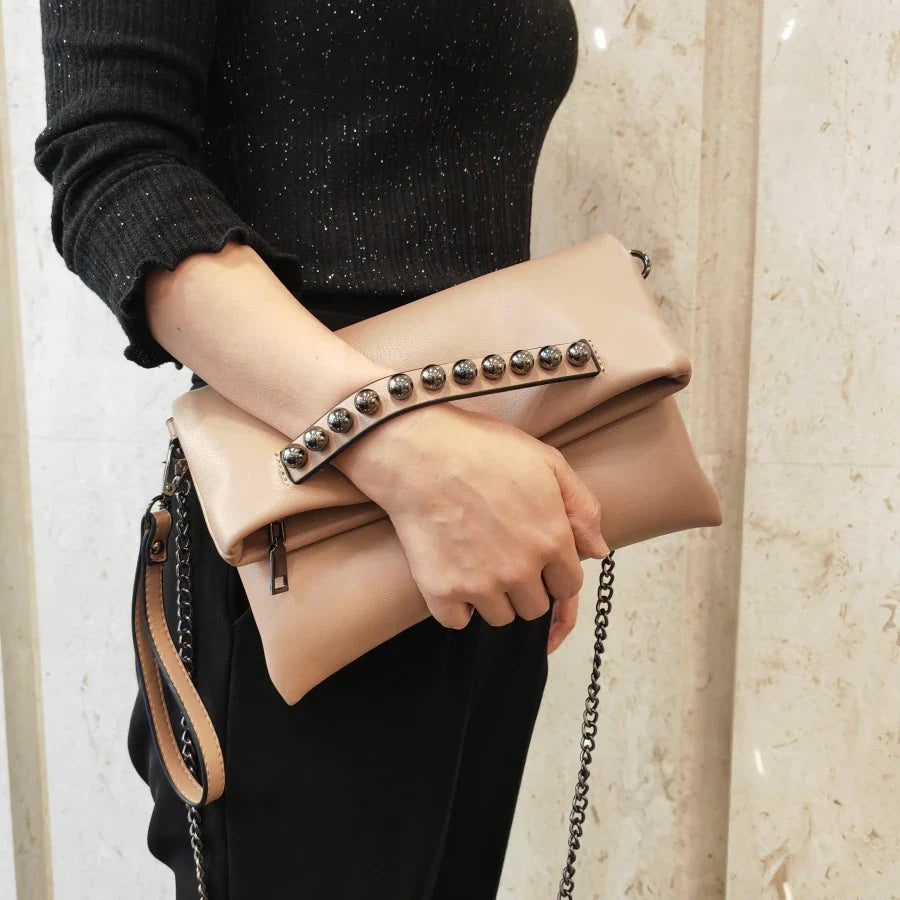 Frauen Clutch Handtasche mit Tragegriff Taty