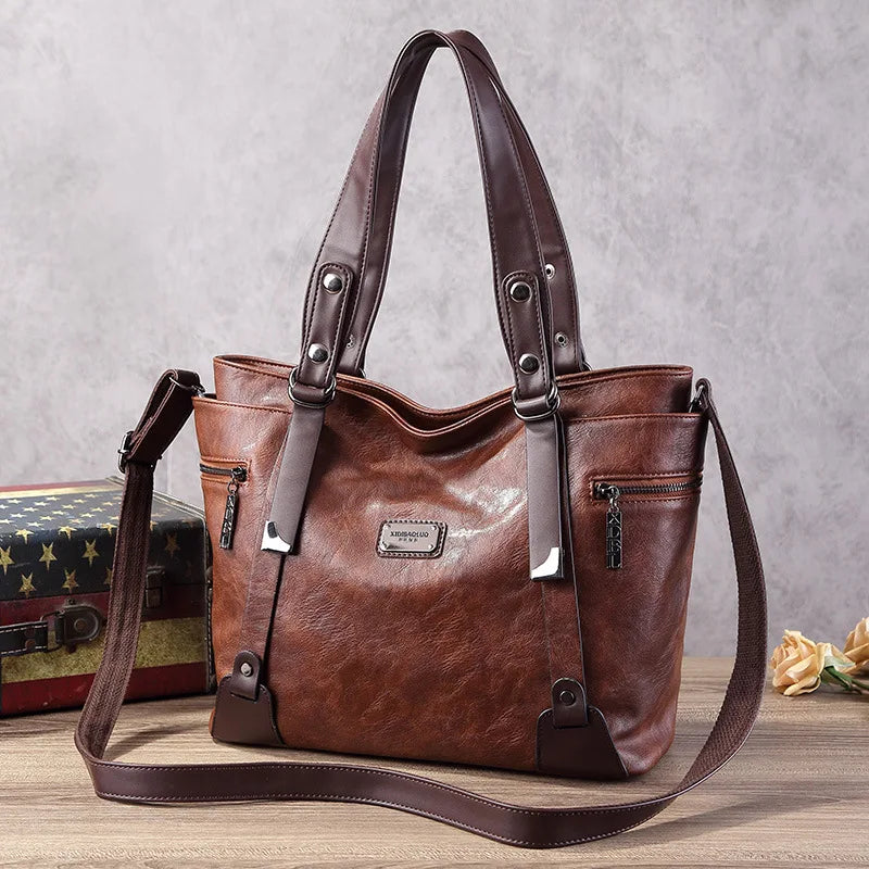 Große Damenhandtasche im Tote-Stil Vilma